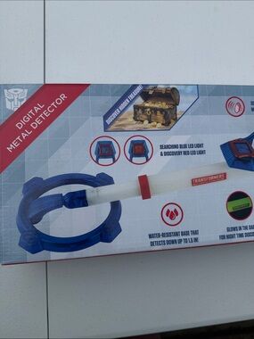 Kids Digital Metal Detector Toy - Transformers